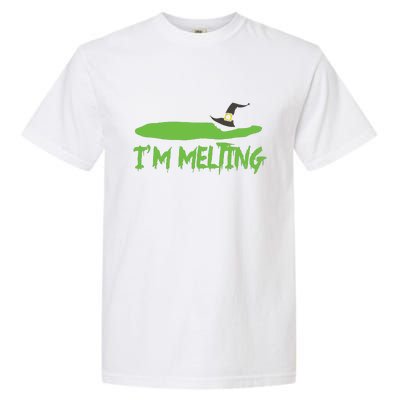 Im Melting Funny Halloween Garment-Dyed Heavyweight T-Shirt