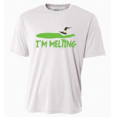 Im Melting Funny Halloween Cooling Performance Crew T-Shirt