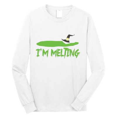 Im Melting Funny Halloween Long Sleeve Shirt