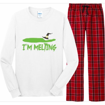 Im Melting Funny Halloween Long Sleeve Pajama Set