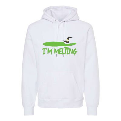 Im Melting Funny Halloween Premium Hoodie