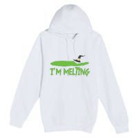 Im Melting Funny Halloween Premium Pullover Hoodie