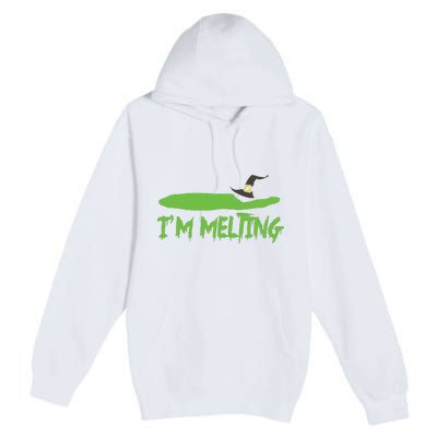 Im Melting Funny Halloween Premium Pullover Hoodie