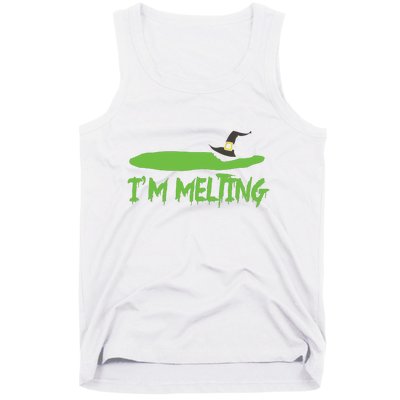 Im Melting Funny Halloween Tank Top