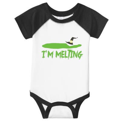 Im Melting Funny Halloween Infant Baby Jersey Bodysuit