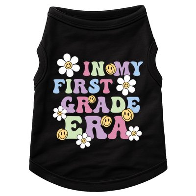In My First Grade Era Back To School 1st Teacher Groovy Doggie Tank