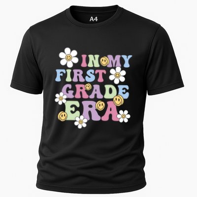 In My First Grade Era Back To School 1st Teacher Groovy Performance Shirt