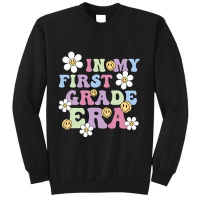 In My First Grade Era Back To School 1st Teacher Groovy Sweatshirt
