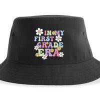 In My First Grade Era Back To School 1st Teacher Groovy Sustainable Bucket Hat