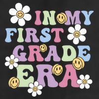 In My First Grade Era Back To School 1st Teacher Groovy 11oz C Handle Ceramic Mug