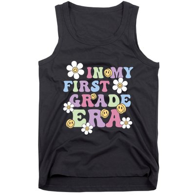 In My First Grade Era Back To School 1st Teacher Groovy Tank Top