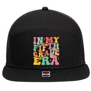 In My Fifth Grade Era First Day Of School 7 Panel Mesh Trucker Snapback Hat