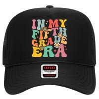 In My Fifth Grade Era First Day Of School High Crown Mesh Back Trucker Hat