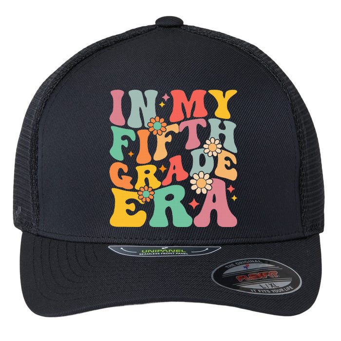 In My Fifth Grade Era First Day Of School Flexfit Unipanel Trucker Cap