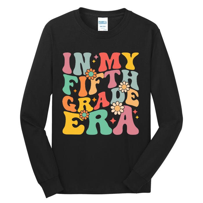 In My Fifth Grade Era First Day Of School Tall Long Sleeve T-Shirt