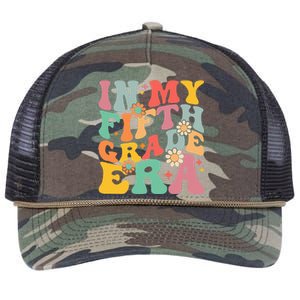 In My Fifth Grade Era First Day Of School Retro Rope Trucker Hat Cap