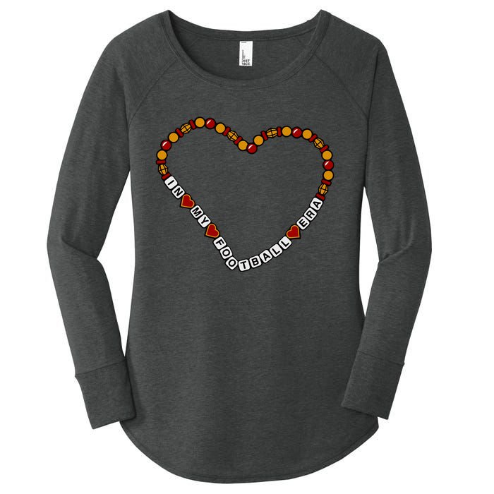 In My Football Era Friendship Bracelet Women's Perfect Tri Tunic Long Sleeve Shirt