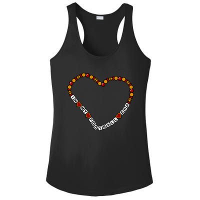 In My Football Era Friendship Bracelet Ladies PosiCharge Competitor Racerback Tank