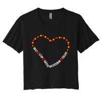 In My Football Era Friendship Bracelet Women's Crop Top Tee