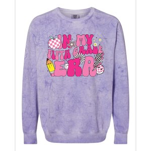 In My Fifth Grade Era Back To School 5th Grade Colorblast Crewneck Sweatshirt