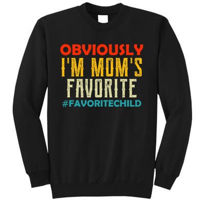 IM MomS Favorite Child Retro Son Daughter In Law Gift Idea Sweatshirt