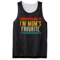 IM MomS Favorite Child Retro Son Daughter In Law Gift Idea Mesh Reversible Basketball Jersey Tank