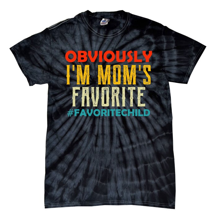 IM MomS Favorite Child Retro Son Daughter In Law Gift Idea Tie-Dye T-Shirt