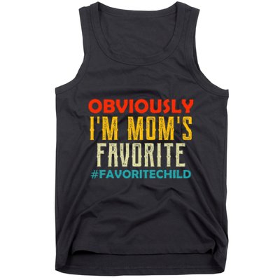 IM MomS Favorite Child Retro Son Daughter In Law Gift Idea Tank Top