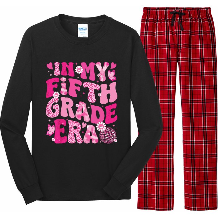 In My Fifth Grade Era Teachers Women Back To School Girl Long Sleeve Pajama Set