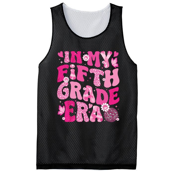 In My Fifth Grade Era Teachers Women Back To School Girl Mesh Reversible Basketball Jersey Tank