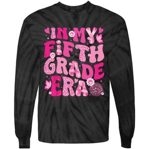 In My Fifth Grade Era Teachers Women Back To School Girl Tie-Dye Long Sleeve Shirt