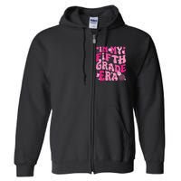 In My Fifth Grade Era Teachers Women Back To School Girl Full Zip Hoodie