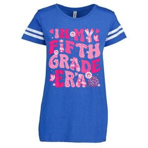 In My Fifth Grade Era Teachers Women Back To School Girl Enza Ladies Jersey Football T-Shirt