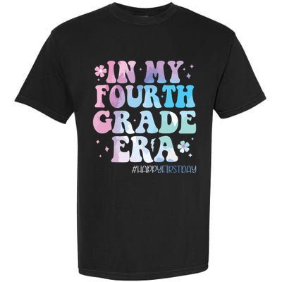 In My Fourth Grade Era Back To School 4th Grade Teacher Garment-Dyed Heavyweight T-Shirt