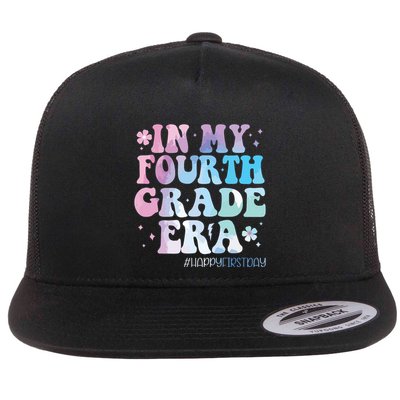 In My Fourth Grade Era Back To School 4th Grade Teacher Flatbill Hat