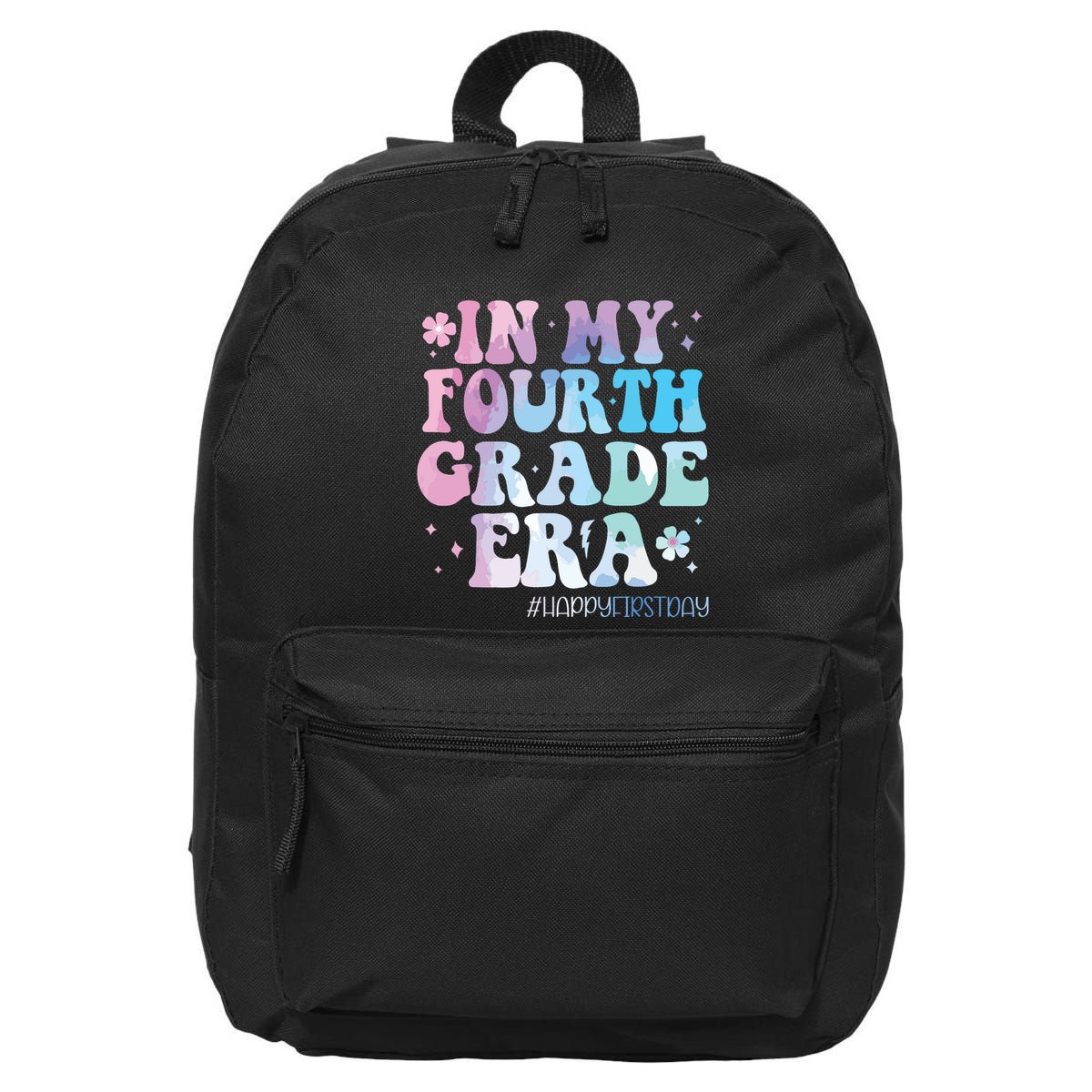 In My Fourth Grade Era Back To School 4th Grade Teacher 16 in Basic Backpack