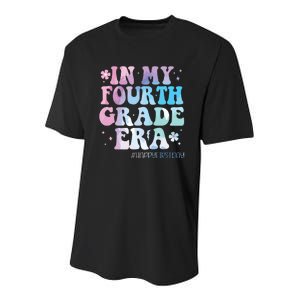 In My Fourth Grade Era Back To School 4th Grade Teacher Youth Performance Sprint T-Shirt