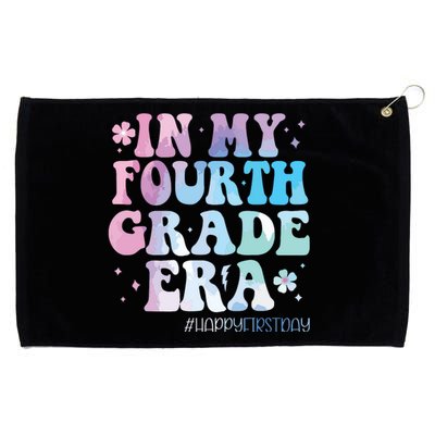 In My Fourth Grade Era Back To School 4th Grade Teacher Grommeted Golf Towel