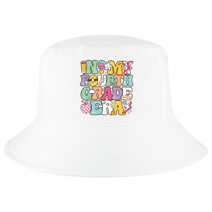 In My Fourth Grade Era Back To School Retro Groovy 4th Grade Cool Comfort Performance Bucket Hat