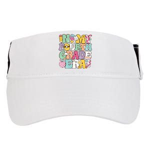 In My Fourth Grade Era Back To School Retro Groovy 4th Grade Adult Drive Performance Visor