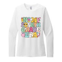 In My Fourth Grade Era Back To School Retro Groovy 4th Grade Womens CVC Long Sleeve Shirt