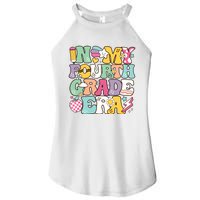 In My Fourth Grade Era Back To School Retro Groovy 4th Grade Women's Perfect Tri Rocker Tank