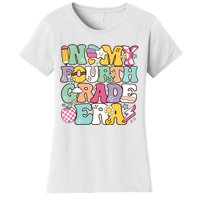 In My Fourth Grade Era Back To School Retro Groovy 4th Grade Women's T-Shirt