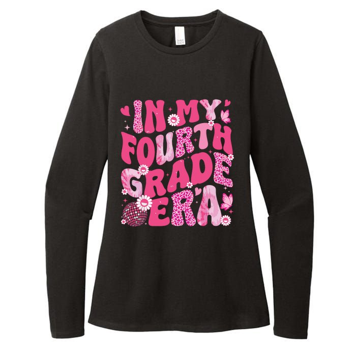 In My Fourth Grade Era Teachers Women Back To School Girl Womens CVC Long Sleeve Shirt