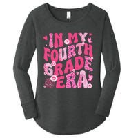 In My Fourth Grade Era Teachers Women Back To School Girl Women's Perfect Tri Tunic Long Sleeve Shirt