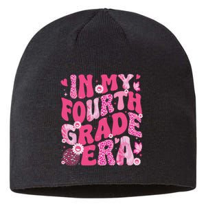 In My Fourth Grade Era Teachers Women Back To School Girl Sustainable Beanie