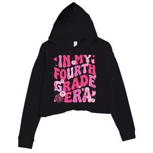 In My Fourth Grade Era Teachers Women Back To School Girl Crop Fleece Hoodie