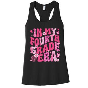 In My Fourth Grade Era Teachers Women Back To School Girl Women's Racerback Tank