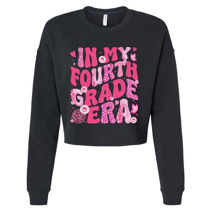 In My Fourth Grade Era Teachers Women Back To School Girl Cropped Pullover Crew