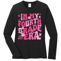 In My Fourth Grade Era Teachers Women Back To School Girl Ladies Long Sleeve Shirt